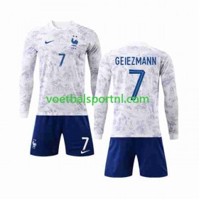 Frankrijk Griezmann 7 Kind Uit Tenue World Cup 2022 L/S